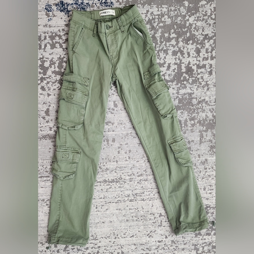 Green Cargo Pants